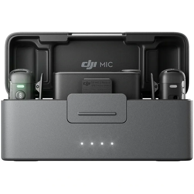 Kit Microfon DJI Mic 2 (2TX + 1RX), Wireless, gri