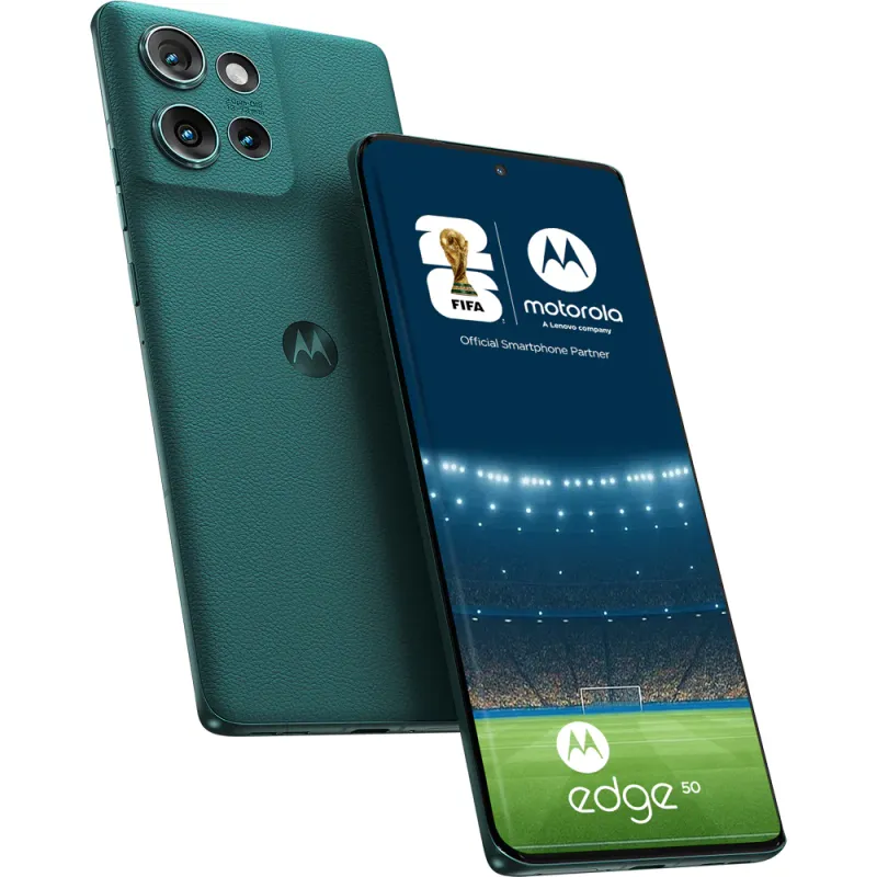 Telefon MOTOROLA Edge 50 5G, 512GB, 12GB RAM, Dual SIM, Jungle Green