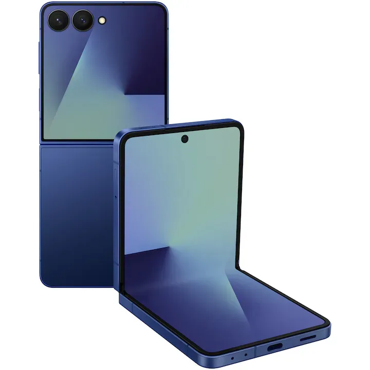 Samsung Galaxy Z Flip7, 12GB RAM, 256GB, 5G, Blue Shadow