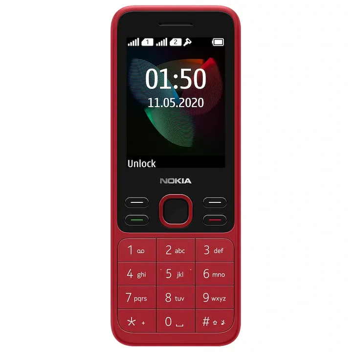 Telefon mobil Nokia 150 (2020), Dual Sim, Red