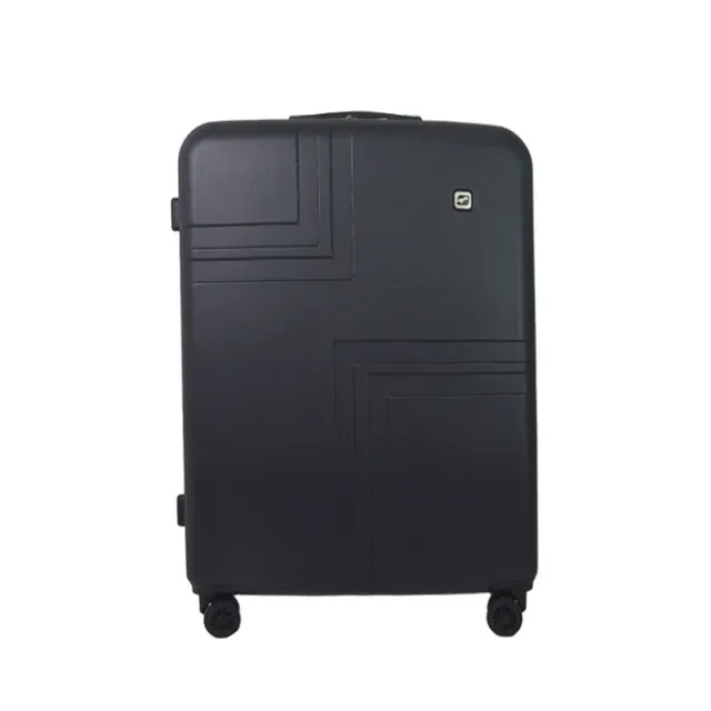 Troler Airport Linea, din ABS, L, 53 x 76 x 29 cm, negru