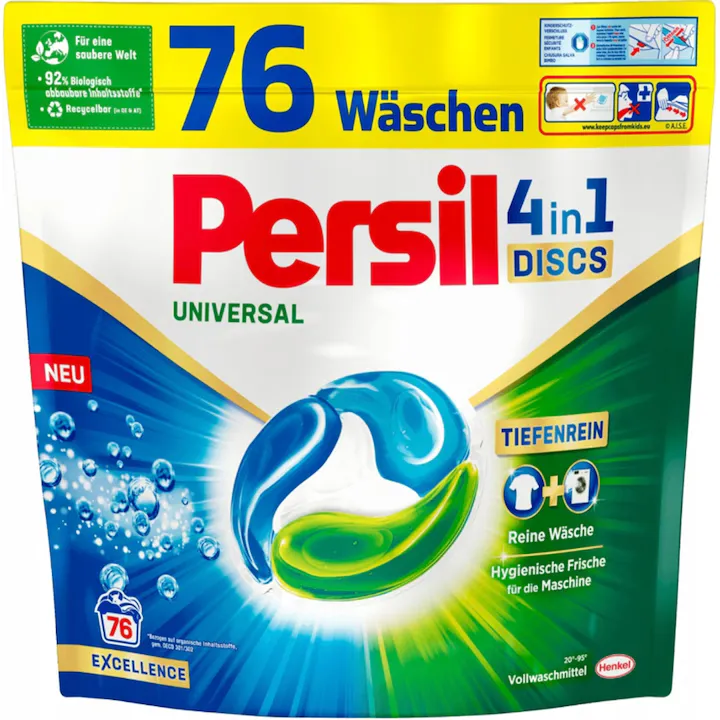 Detergent de rufe, Persil, 76 capsule