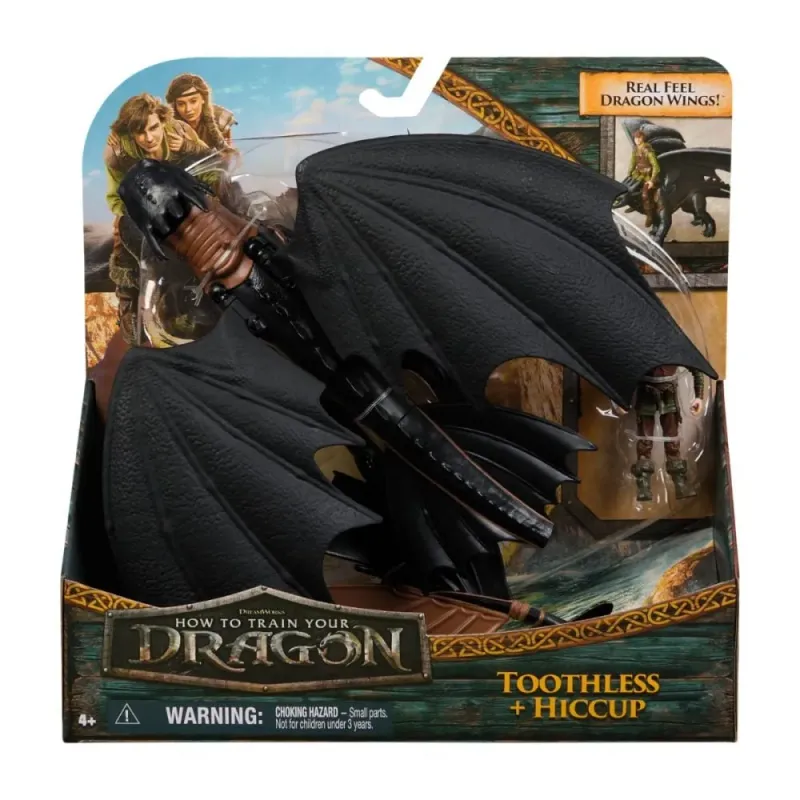 Set de joaca, DreamWorks Dragons, Toothless si Hiccup
