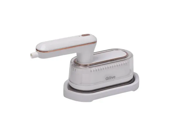 Fier de calcat 2 in 1 Qilive Q.5269, 1500W, capacitate 90 ml, alb