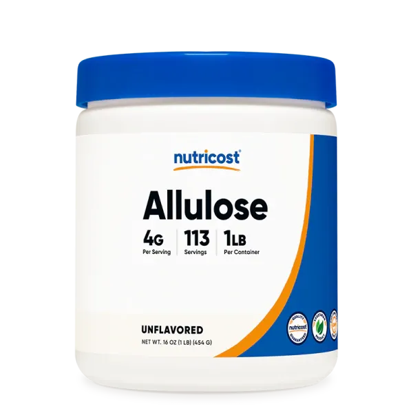 Supliment alimentar, Nutricost, aluloza (indulcitor keto), 454 g (pulbere)