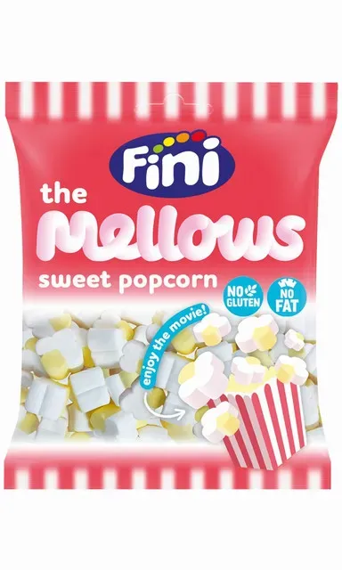 Bezele Fini The Mellows Sweet Popcorn, 80 g