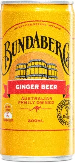 Bere aromatizata fara alcool Bundaberg Ginger Beer, 0.2 l