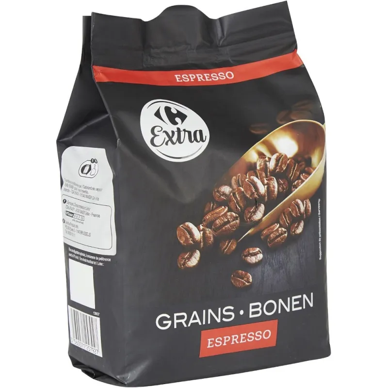 Boabe de cafea Carrefour Extra Espresso, 500g