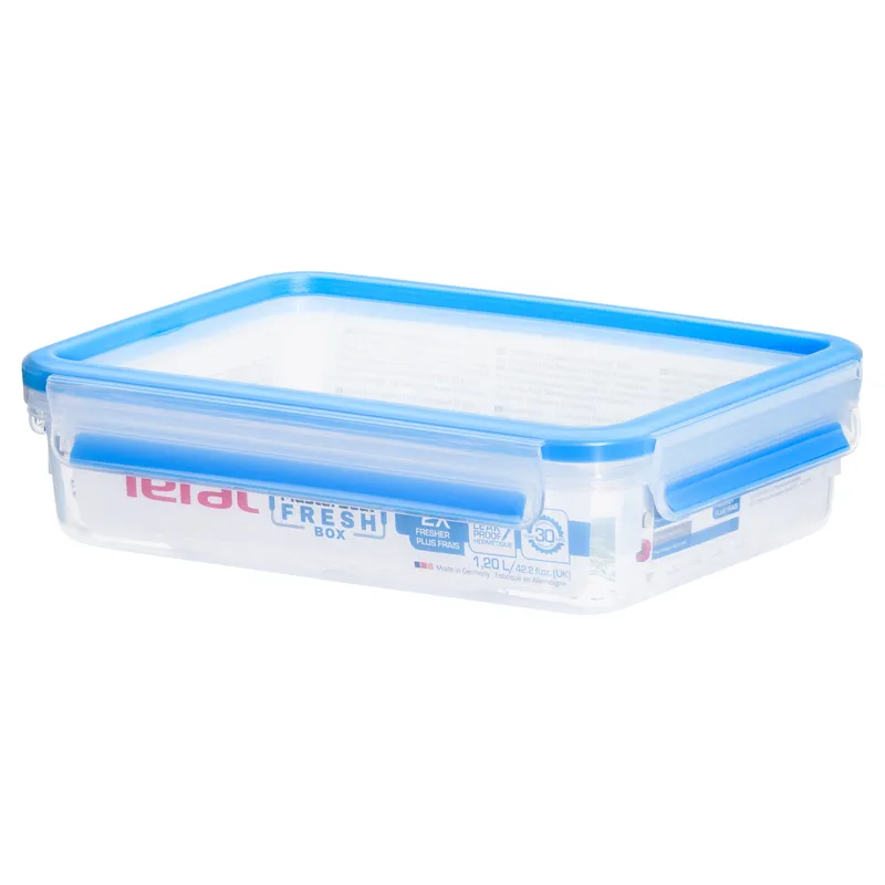 Caserola dreptunghiulara 1.2L, material plastic, Tefal