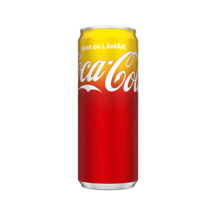 Bautura Racoritoare Carbogazoasa Coca-Cola lamaie Doza SGR 4 x 0, 33 L