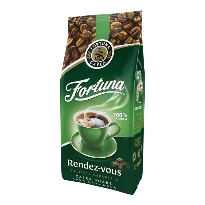Cafea boabe Fortuna Rendez-vous 100% Arabica, 1 Kg