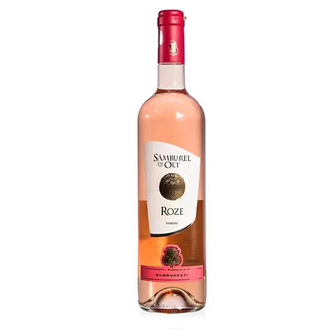 Vin rose demisec Domeniile Samburesti Samburel De Olt, alcool 13.5%, 0.75 l