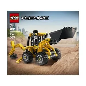 LEGO Technic - Buldoexcavator 42197, 104 piese