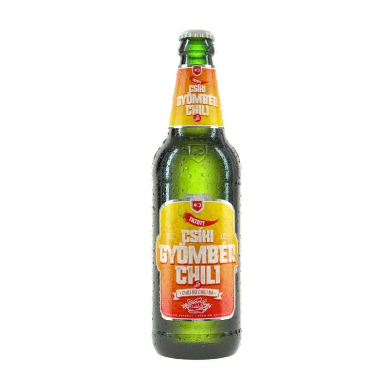 Bere blonda Csiki, cu aroma de ghimbir si chilli, alcool 4.2% 0.5 l