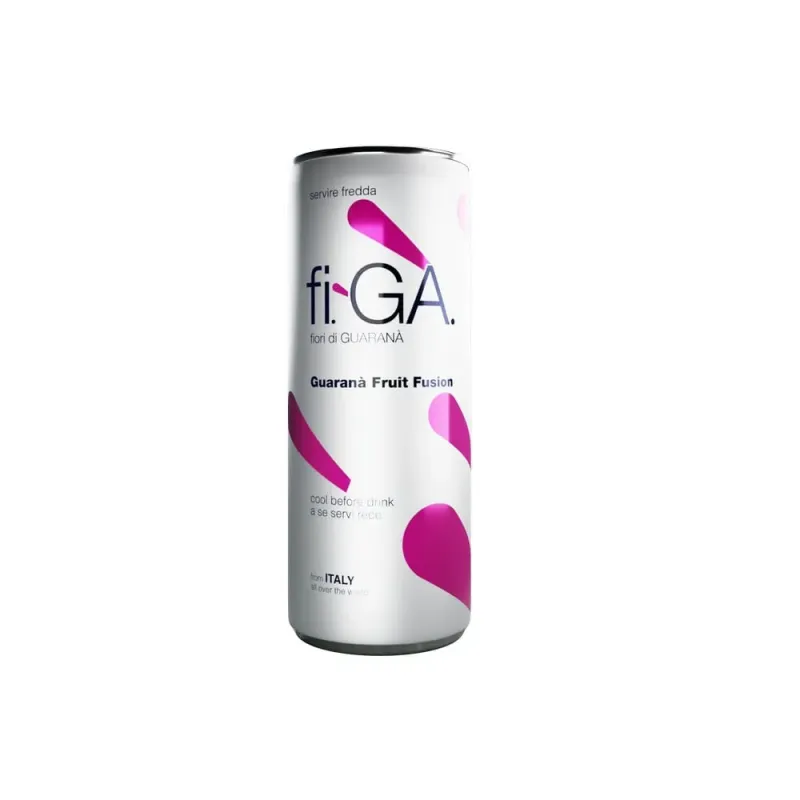 Bautura carbogazoasa Figa Fiori di Guarana, 0.25 l