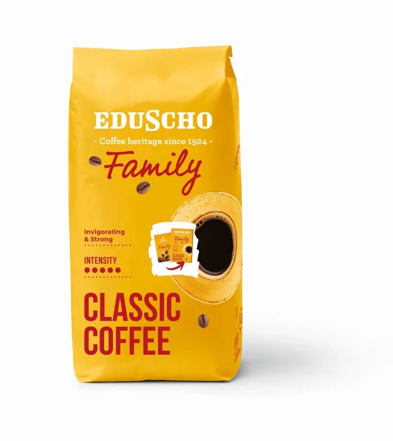 Cafea boabe Eduscho Family Classic Coffee, 1 kg Cafea boabe Eduscho Family Classic Coffee, 1 kg