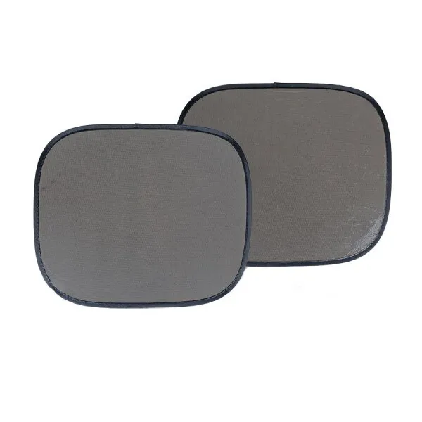 Set 2 parasolare laterale autoadezive, Automax, 44 X 36 cm Negru