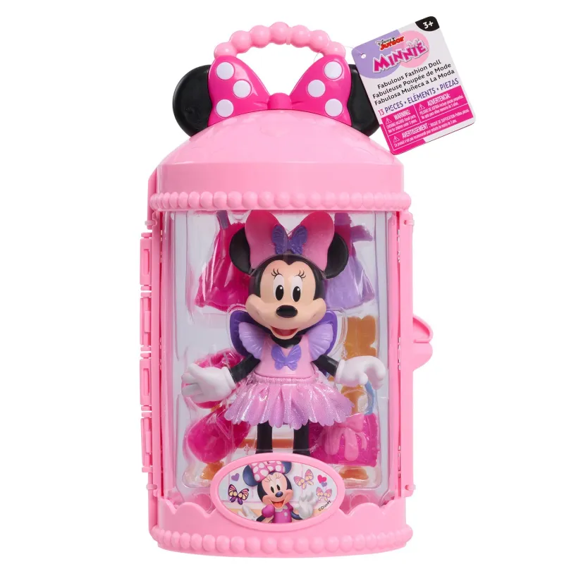 Papusa Disney Minnie Mouse, cu accesorii - Balerina, 12 cm