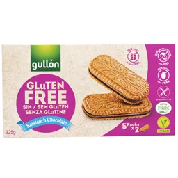 Biscuiti cu crema cu cacao, fara gluten 5x45g