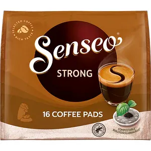 Paduri cafea SENSEO Strong, 16 paduri, 111g