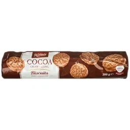 Biscuiti umpluti cu crema cu cacao 200g