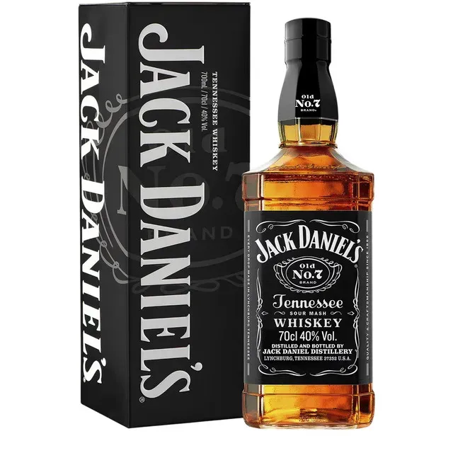Whisky Jack Daniel's Tennessee, alcool 40%, 0.7 l + cutie