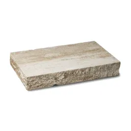 Capac stalp gard Avangard, beton, mokka, 550 x 360 x 80 mm