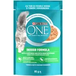 Hrana umeda pentru pisici adulte cu ton si fasole verde in sos 85g