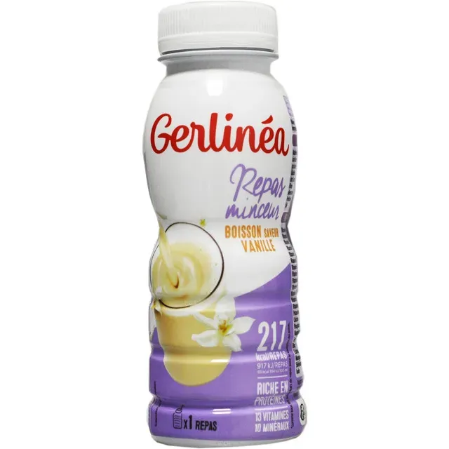 Bautura inlocuitoare de masa cu aroma de vanilie Gerlinea, 236 g