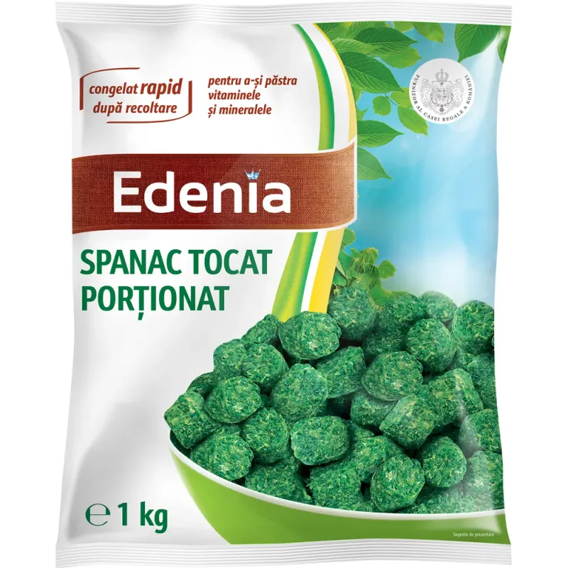 Spanac congelat Edenia, 1Kg