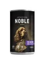 Hrana umeda pentru caini adulti Noble, vanat si morcov, 1240 g