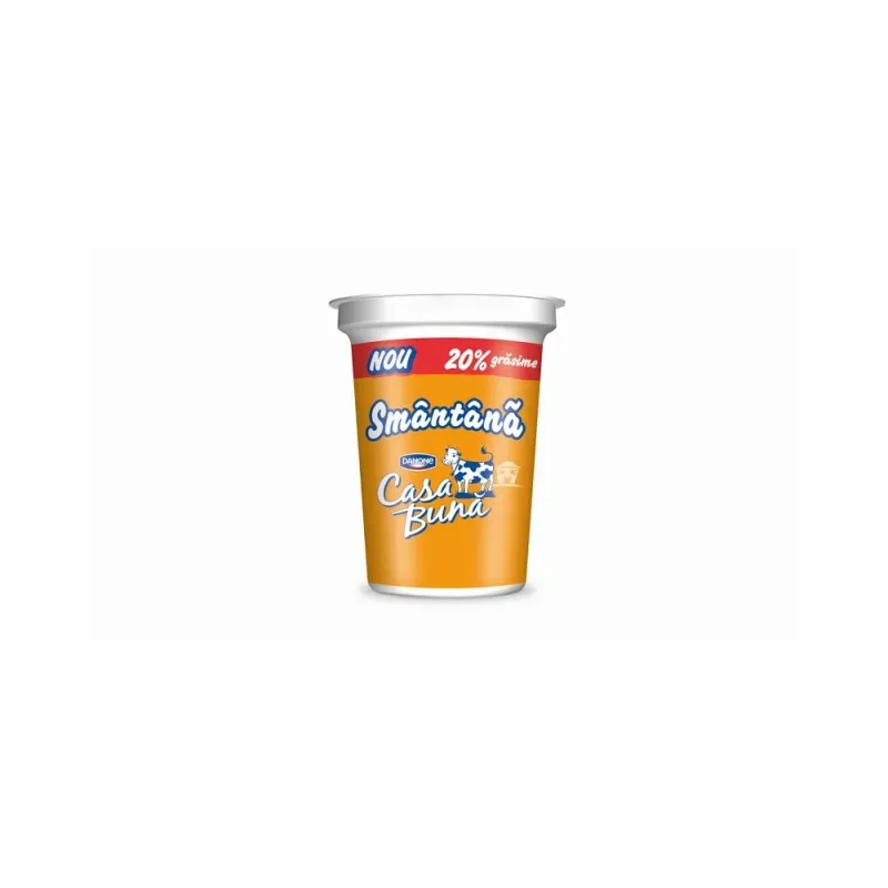 Smantana Casa Buna, 20% grasime, 370 g