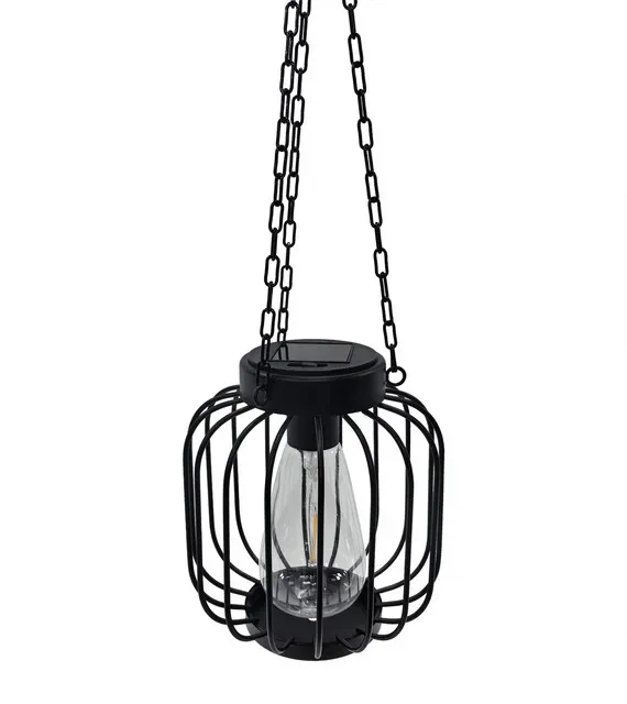 Felinar solar Garden Star, din metal, 15 x H16/32 cm