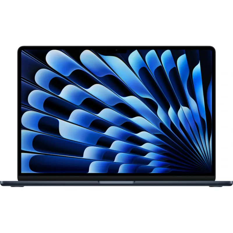 Laptop APPLE MacBook Air 15 mdvh4ro/a, Apple M5 10-core CPU, 15.3" Retina Display, 16GB, SSD 512GB, 10-core GPU, macOS Sequoia, Midnight, Tastatura layout INT