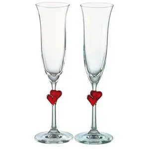 Set pahare pentru sampanie Actuel, 2 bucati, sticla, 160 ml