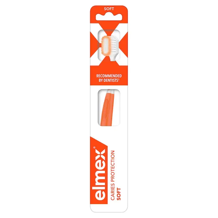 Periuta de dinti Elmex Caries Protection Soft, 1 bucata, diverse culori