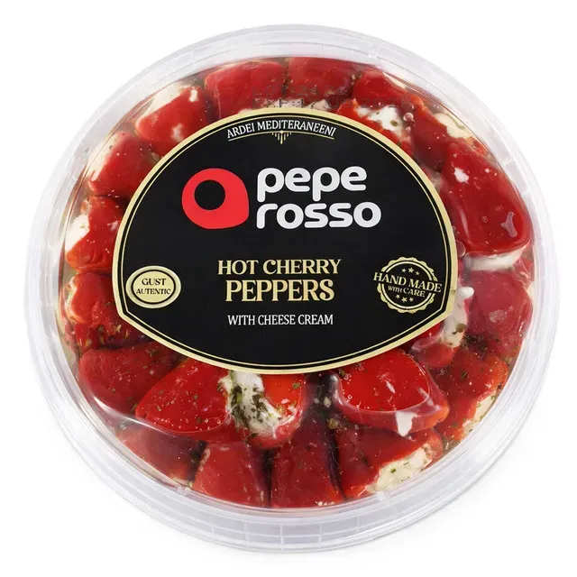 Ardei kardola umpluti cu crema de branza Pepe Rosso, 1 kg
