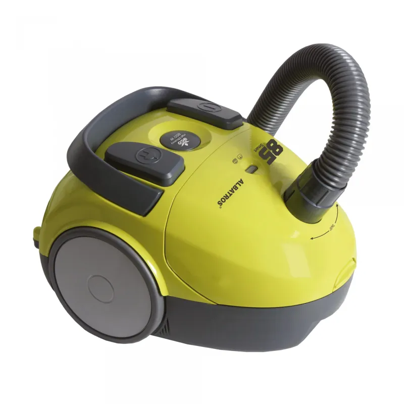 Aspirator cu sac Albatros Smart 85 Eco Green, 850 W, Eco-type, Putere de absorbtie 175 W, Sac textil(1.8 litri), Verde