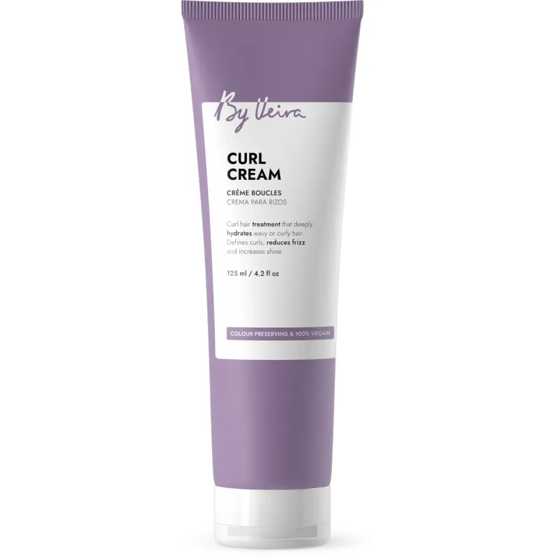 Crema de stilizare pentru par cret By Veira Curl Cream, 125 ml