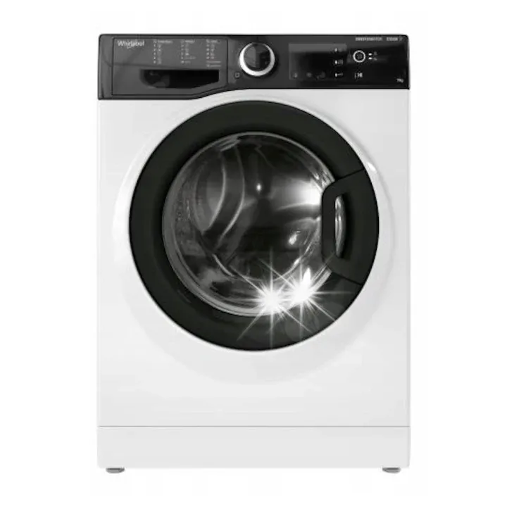 Masina de spalat rufe Whirlpool WRSB 7238 BB, 7kg, 1200 obr/min, alb, 43.5x59.5x85cm