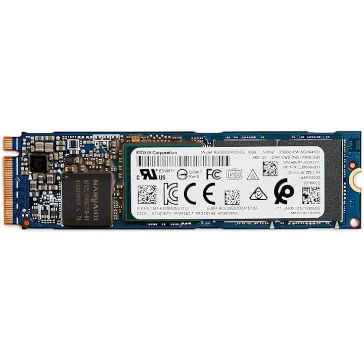 SSD HP 1D0H6AA, 256GB, M.2 2280, PCIe Gen 3.0 x4, bulk