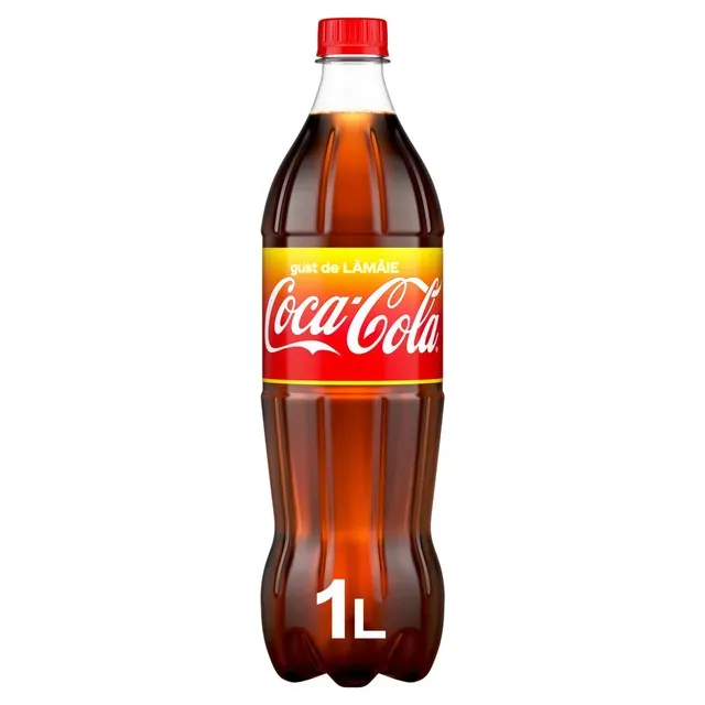 Bautura carbogazoasa Coca-Cola cu gust de lamaie, 1 l