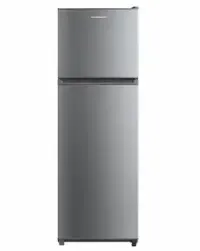 Frigider cu 2 usi HEINNER HF-M294SE++, 294 l, Clas E, Lumina LED, Usi reversibile, H 176 cm (Argintiu)