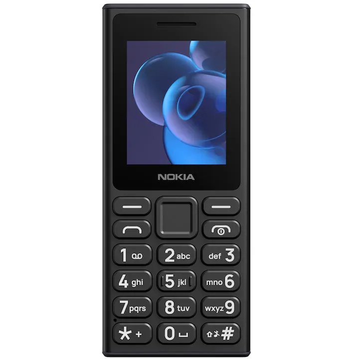 Nokia 110 (2024), Dual SIM, Black