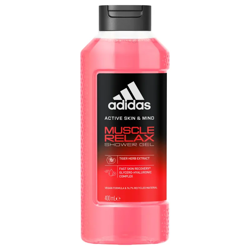 Gel de dus Adidas Active Skin & Mind Muscle Relax, 400 ml