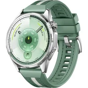Smartwatch HUAWEI Watch GT 6, 46mm, GPS, Android/iOS, Green Woven Strap