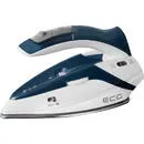 pentru voiaj ECG NZ 210, talpa otel inoxidabil, 1000 W, abur vertical Alb/Albastru