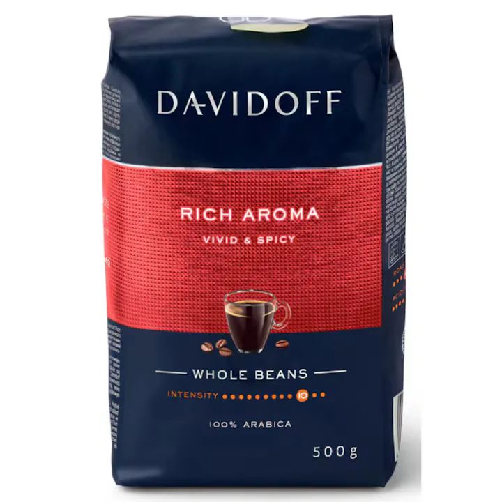 Cafea boabe, Davidoff Rich Aroma, 500 g