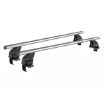 Bare transversale auto, Menabo Omega, montare pe caroserie, Volkswagen Jetta (A6), 2011 - 2018, aluminiu, 130 cm, set 2 bucati | Dedeman