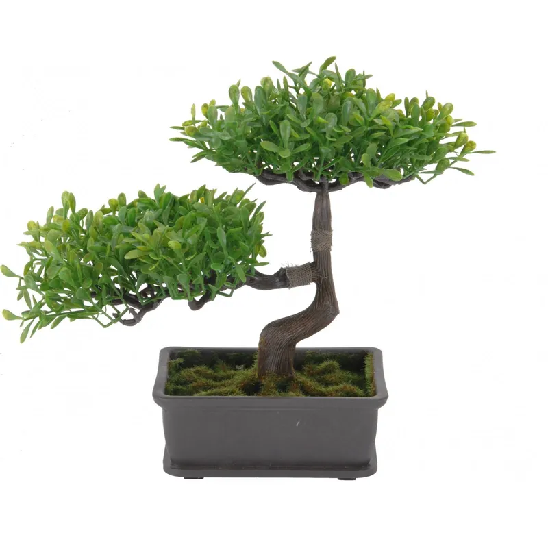 Bonsai artificial 23cm verde deschis